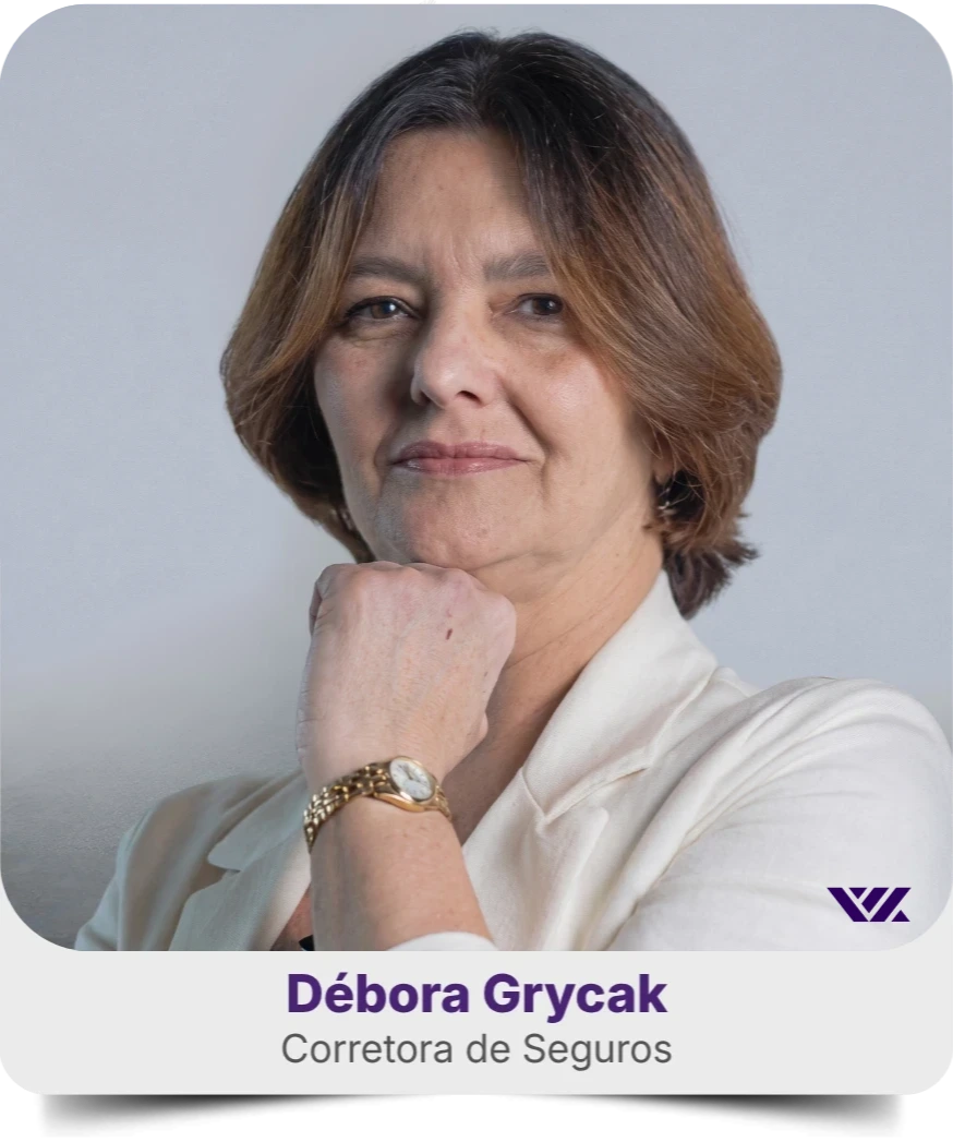 Débora Grycak, Corretora de Seguros da WYN GROUP